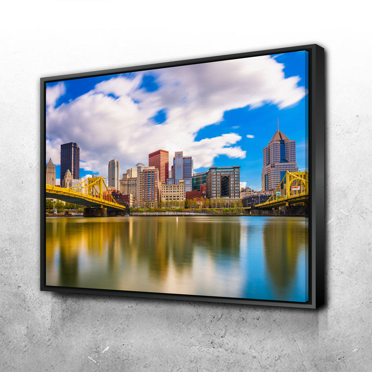 Pittsburgh Allegheny River Wall Art