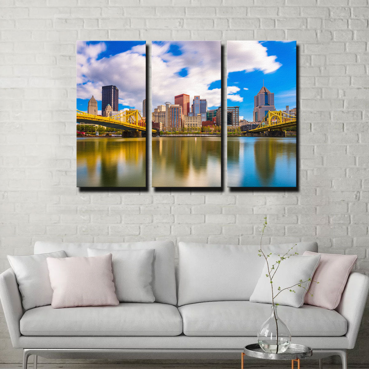 Pittsburgh Allegheny River Wall Art