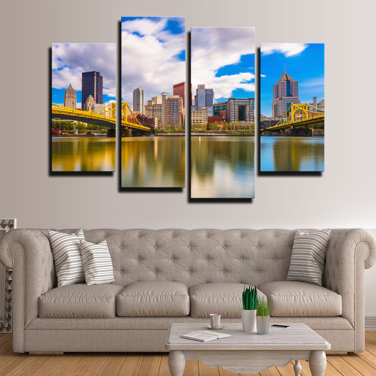 Pittsburgh Allegheny River Wall Art