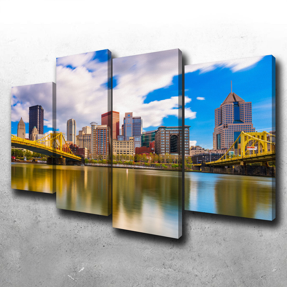 Pittsburgh Allegheny River Wall Art