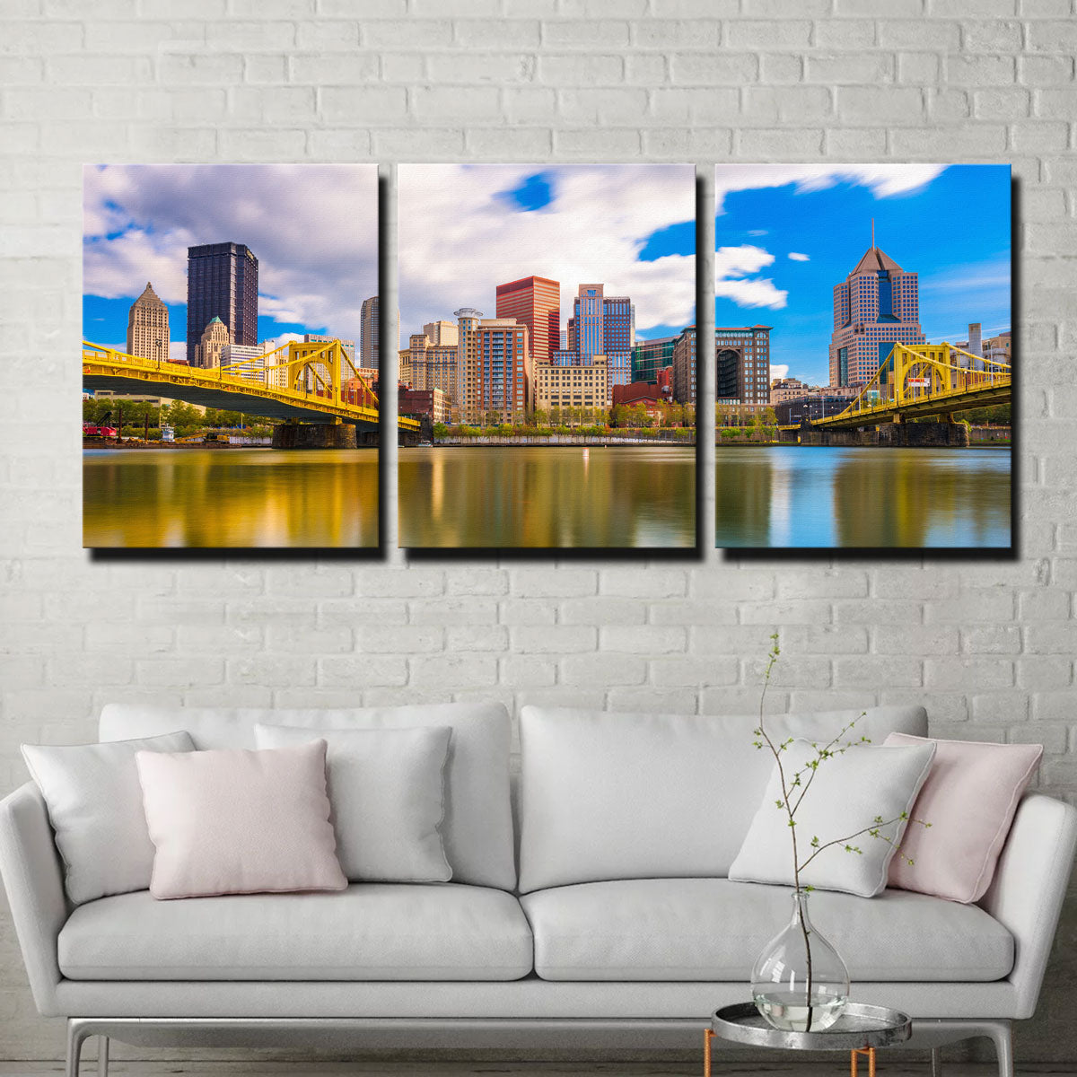 Pittsburgh Allegheny River Wall Art