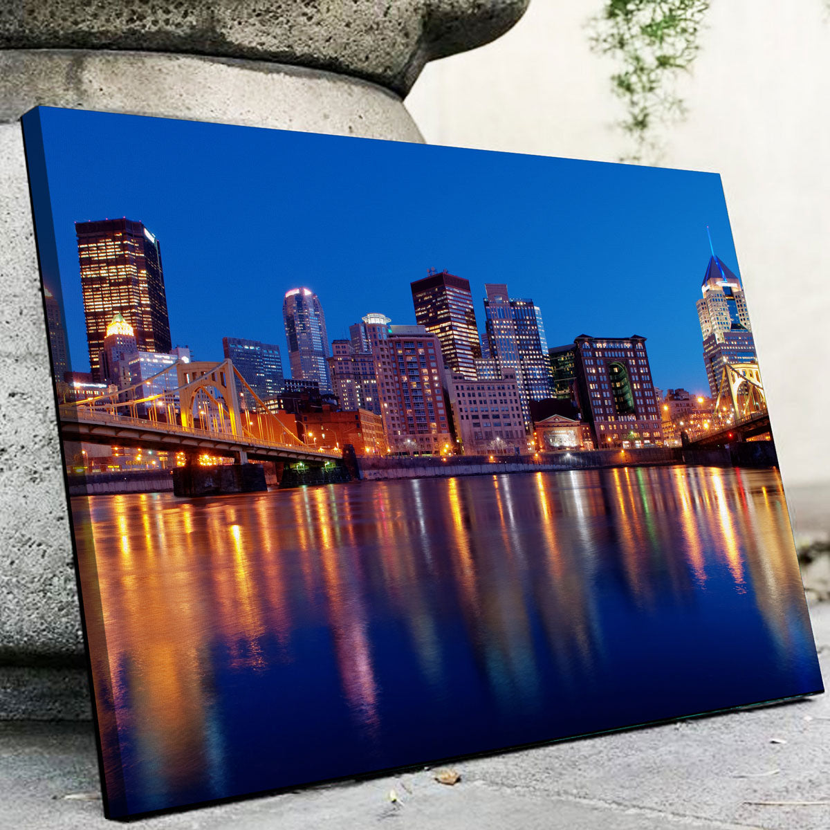 Pittsburgh At Night Wall Art