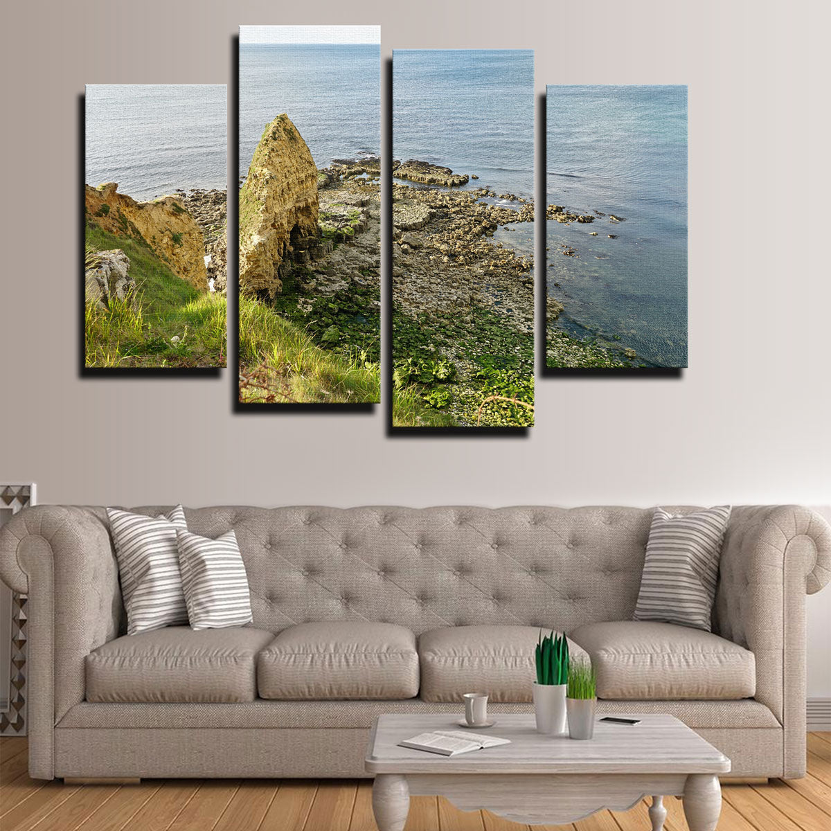Pointe du Hoc Normandy Wall Art