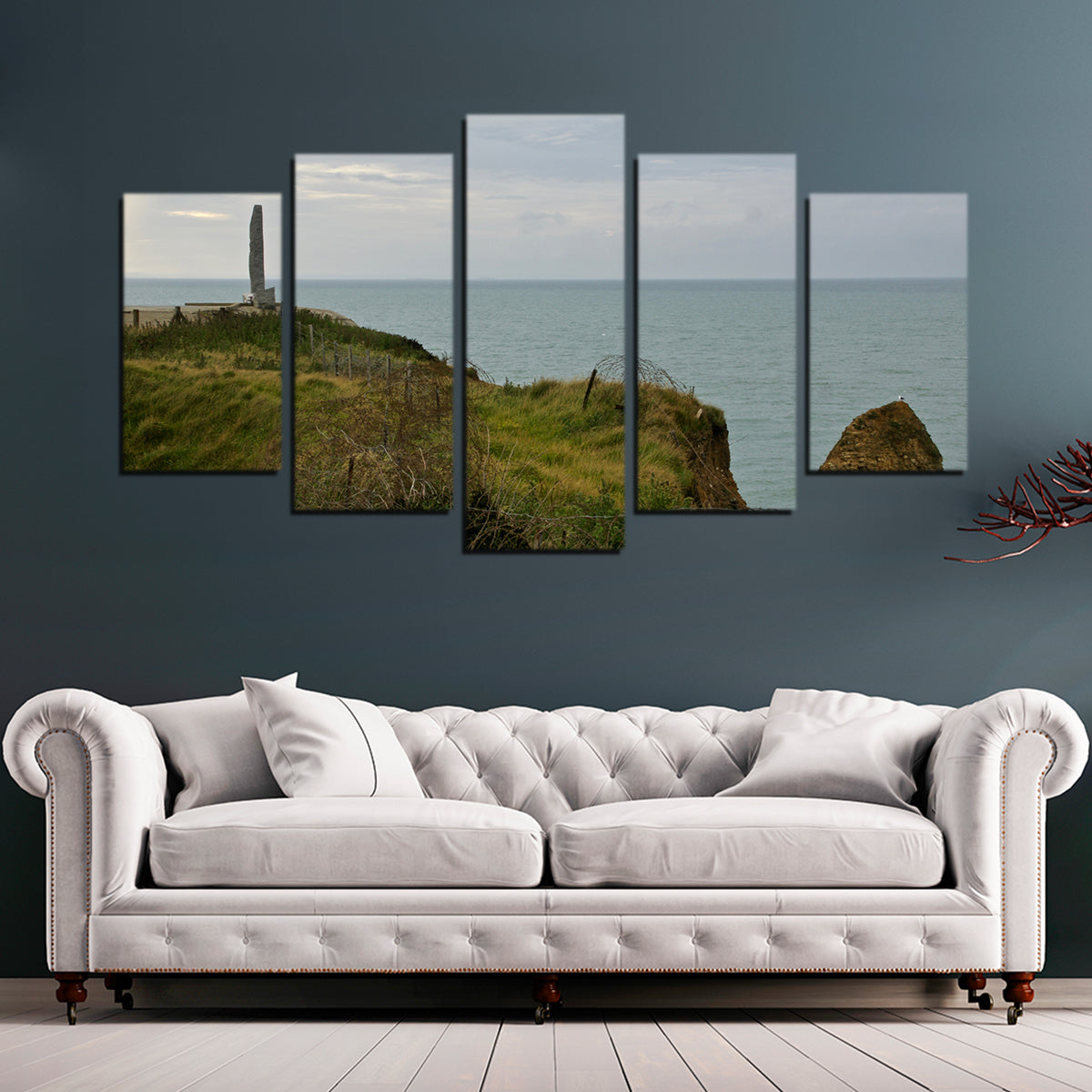 Pointe du Hoc - D Day Wall Art