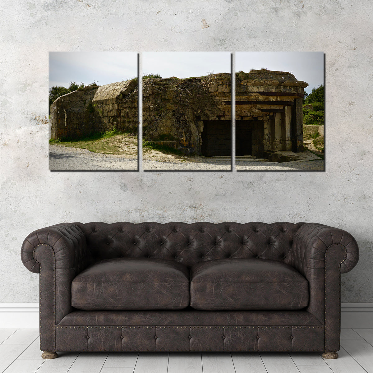 Pointe du Hoc German Bunker Wall Art