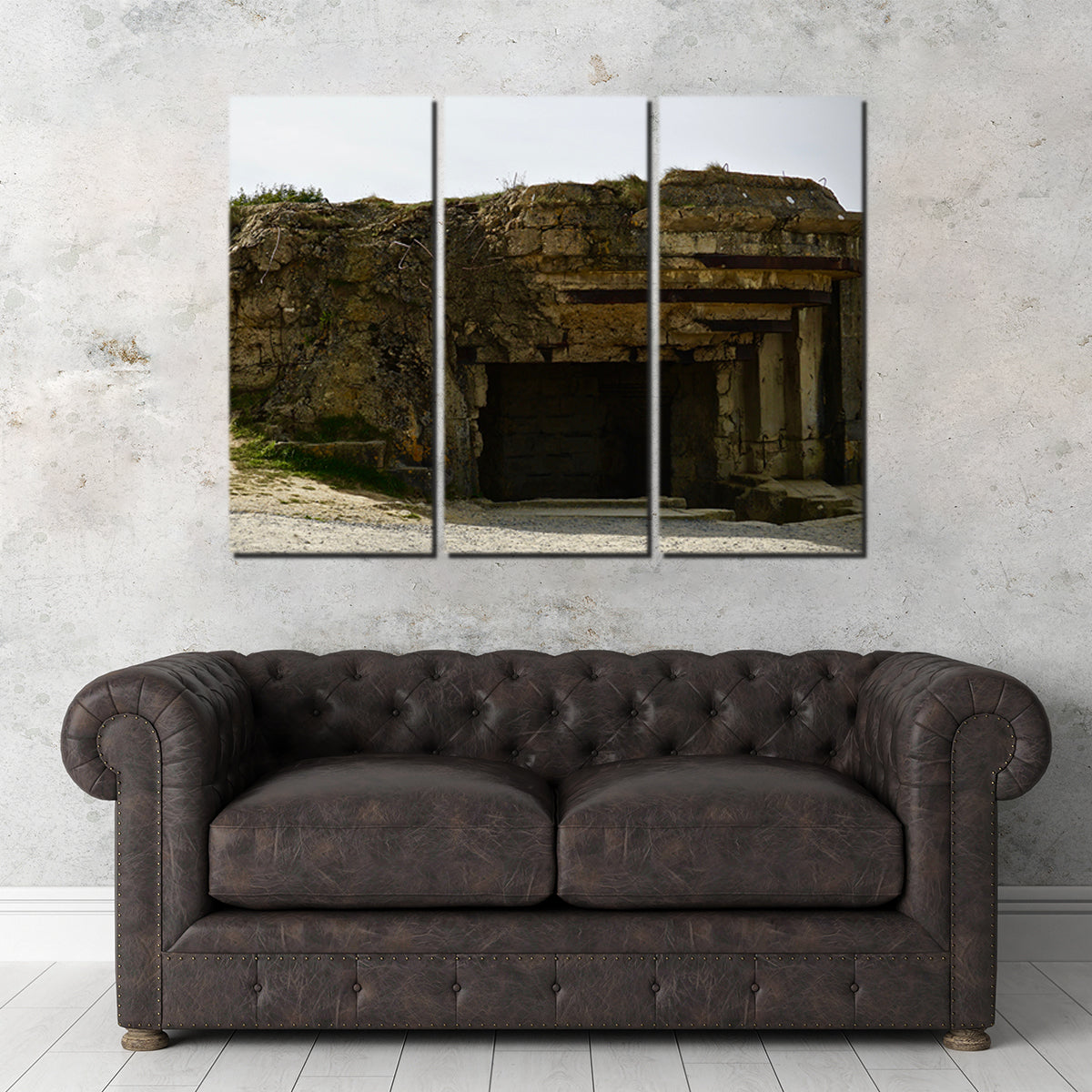Pointe du Hoc German Bunker Wall Art