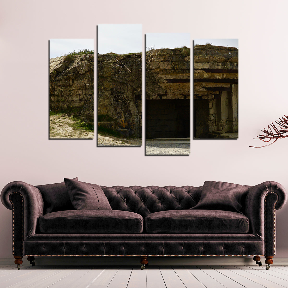 Pointe du Hoc German Bunker Wall Art