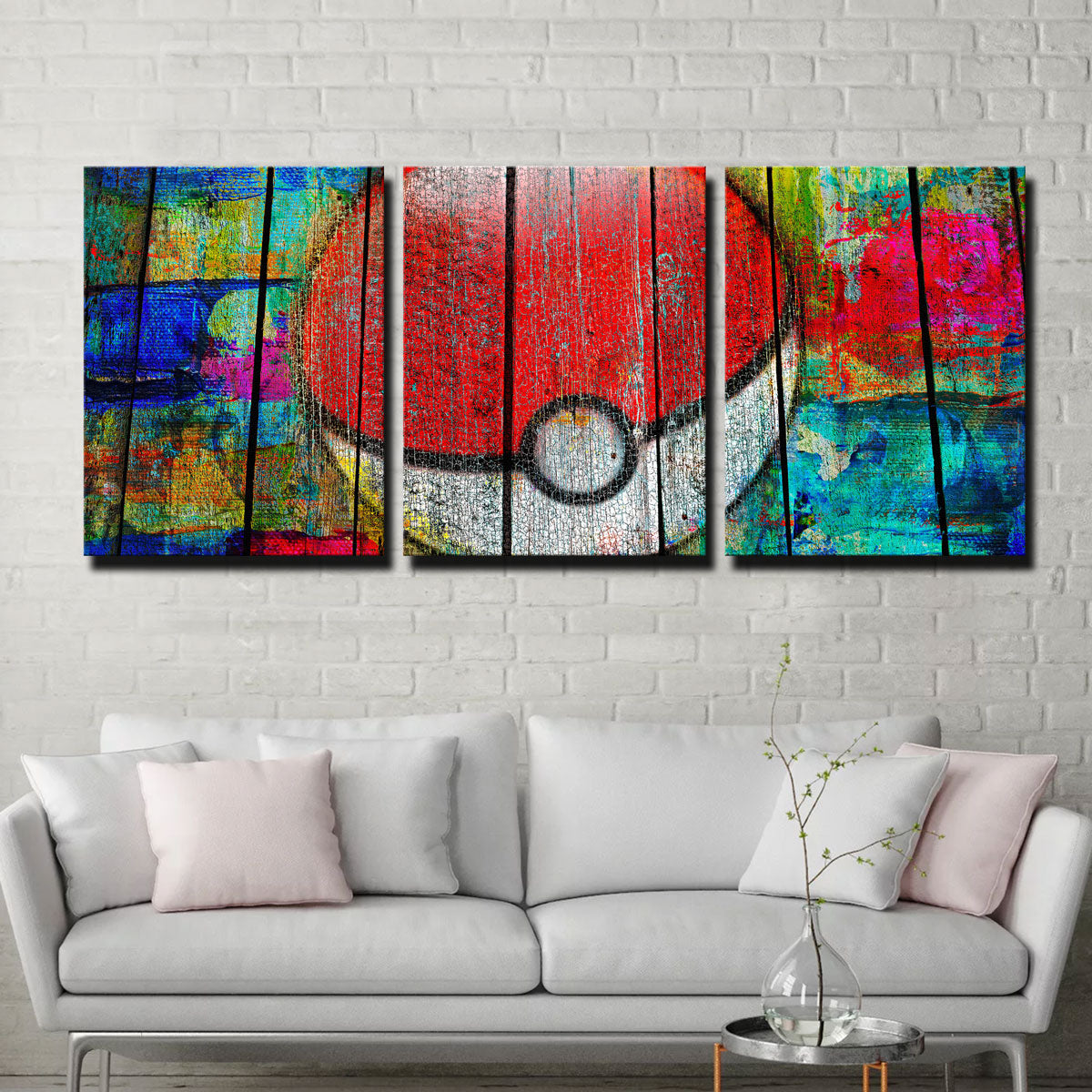 PokeBall Wall Art