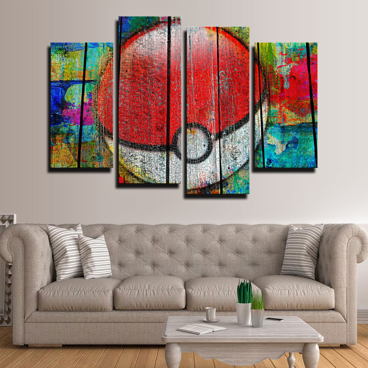 PokeBall Wall Art