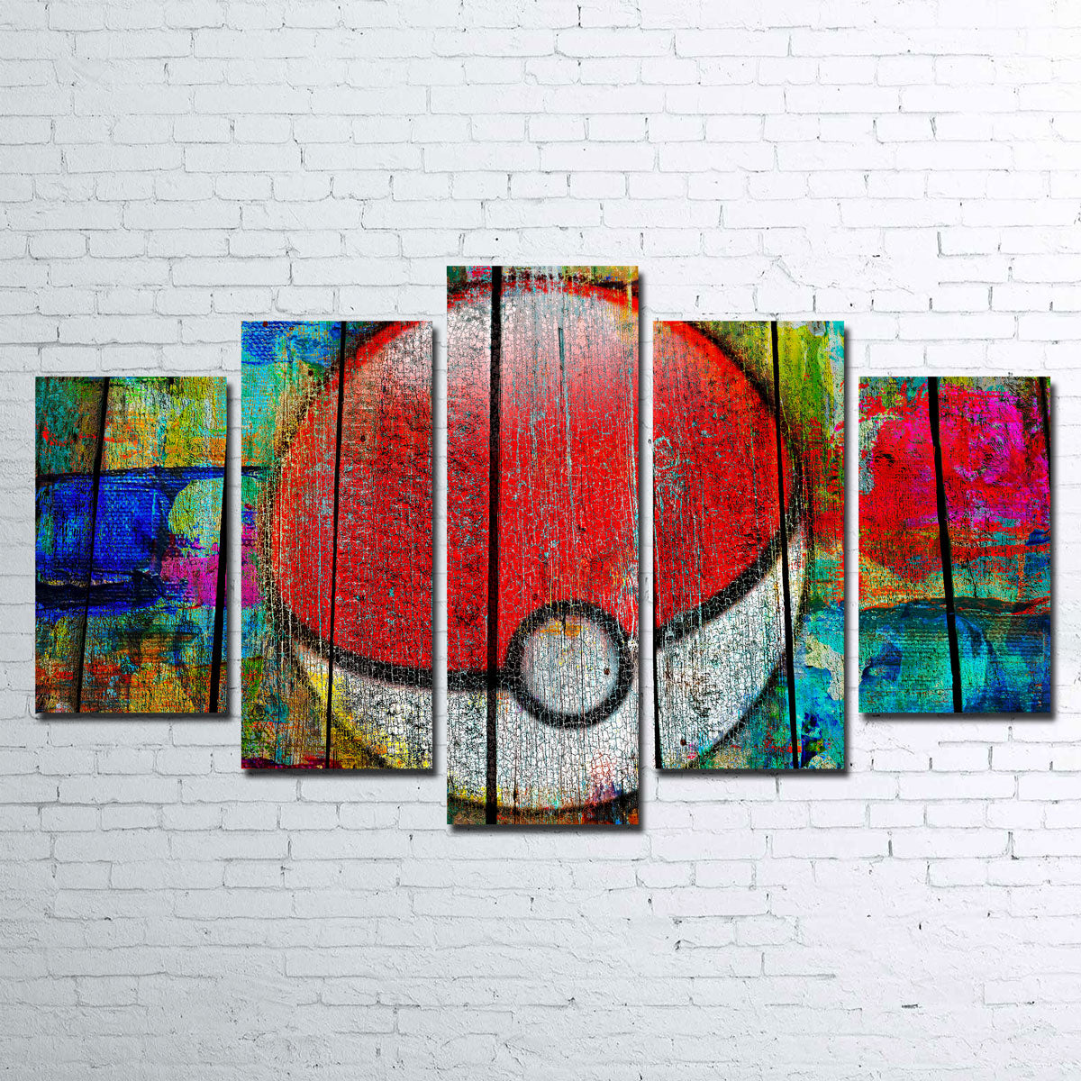 PokeBall Wall Art