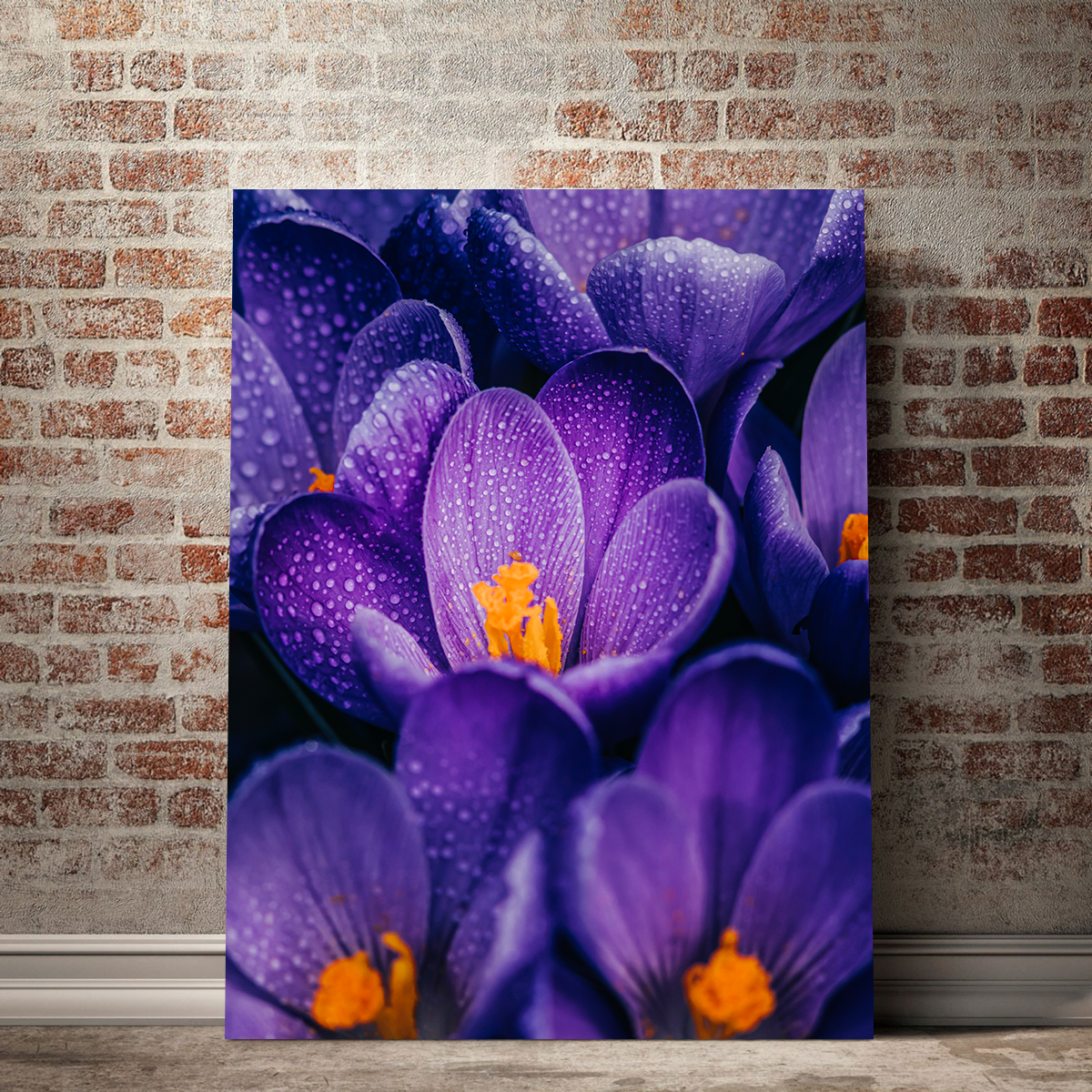 Pollen Purple Wall Art