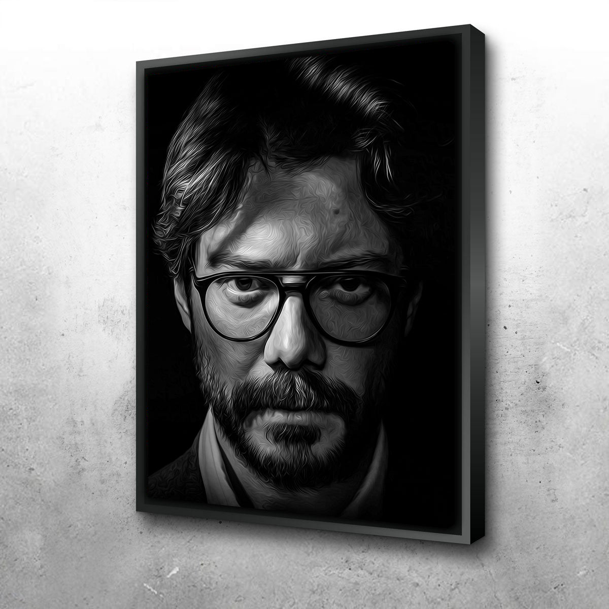 Portrait Casa Del Papel Wall Art