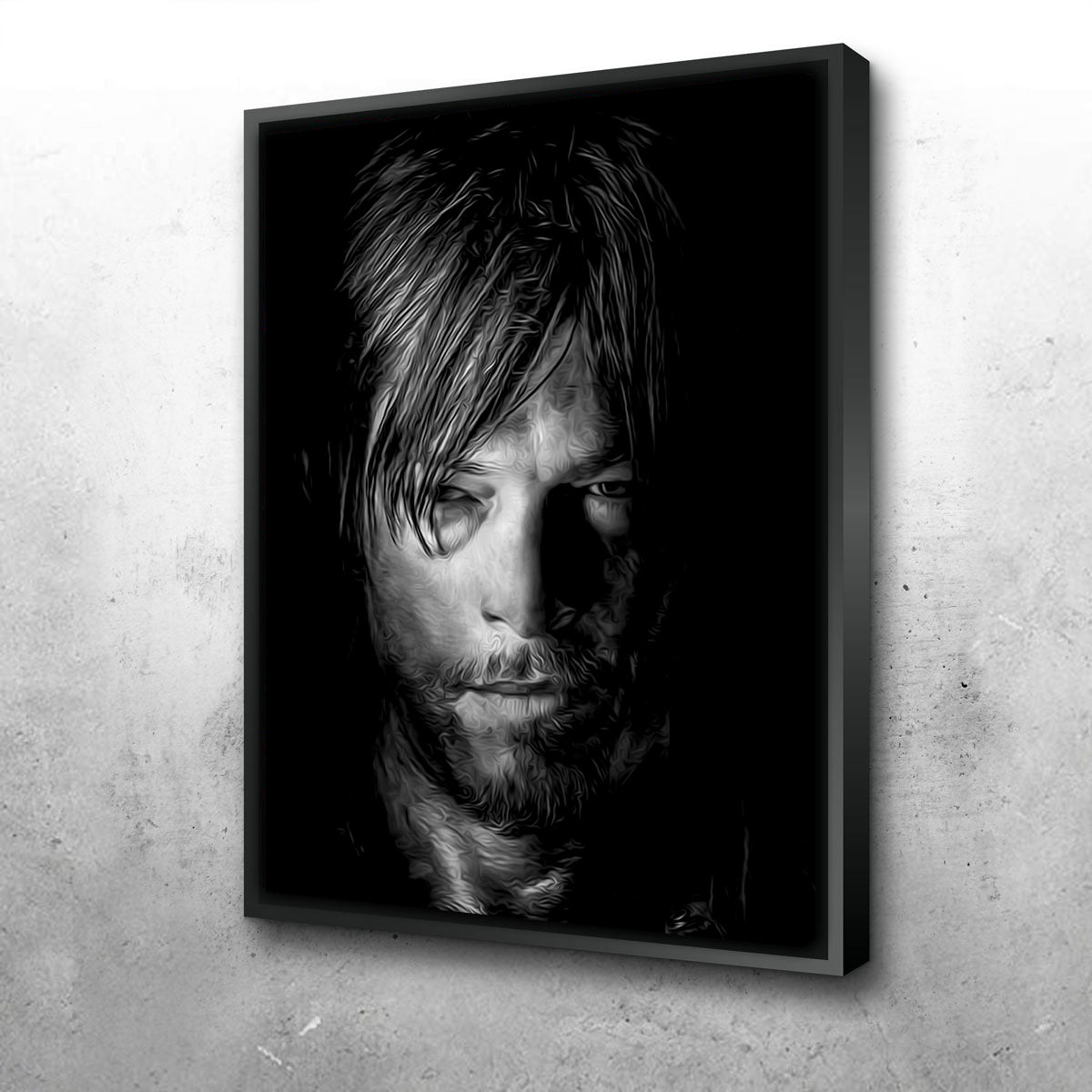 Portrait The Walking Dead 2 Wall Art