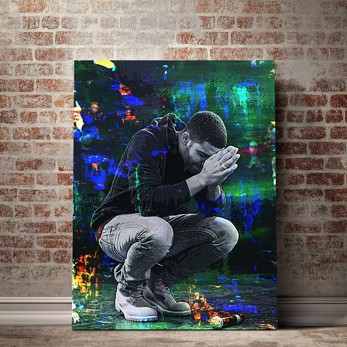 Praying Drake Canvas Set