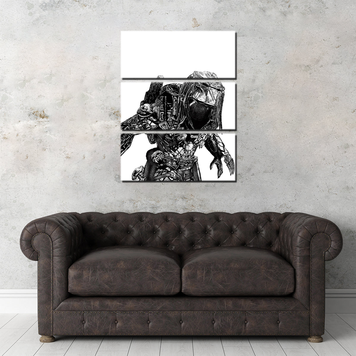 Predator Sketch Wall Art