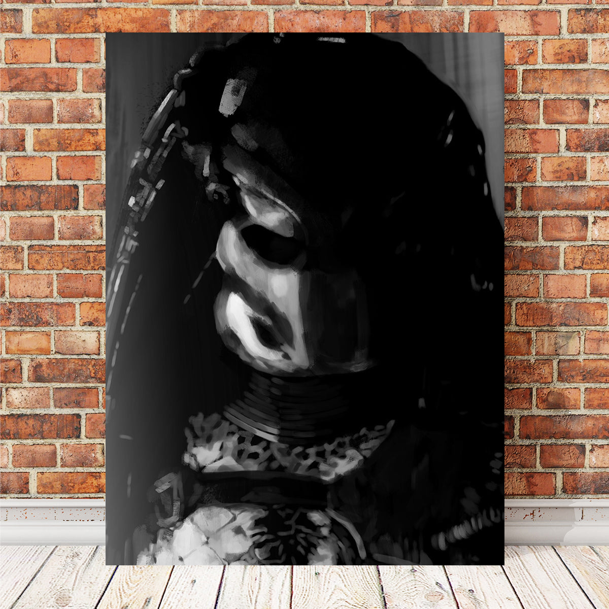Predator Noir Wall Art
