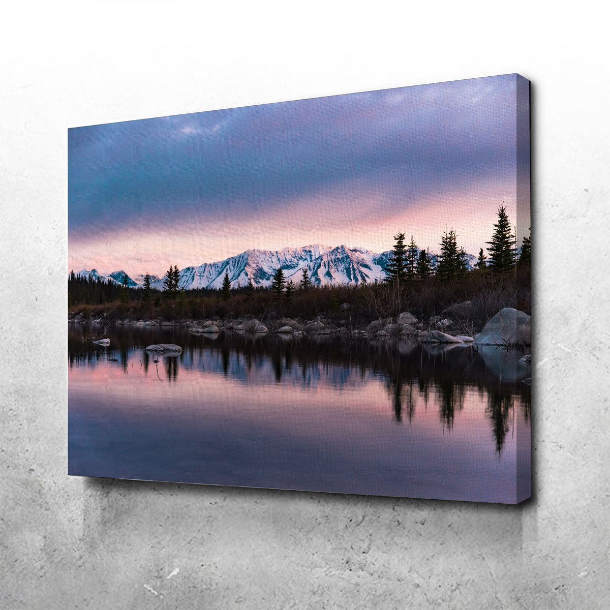 Purple Reflections Wall Art