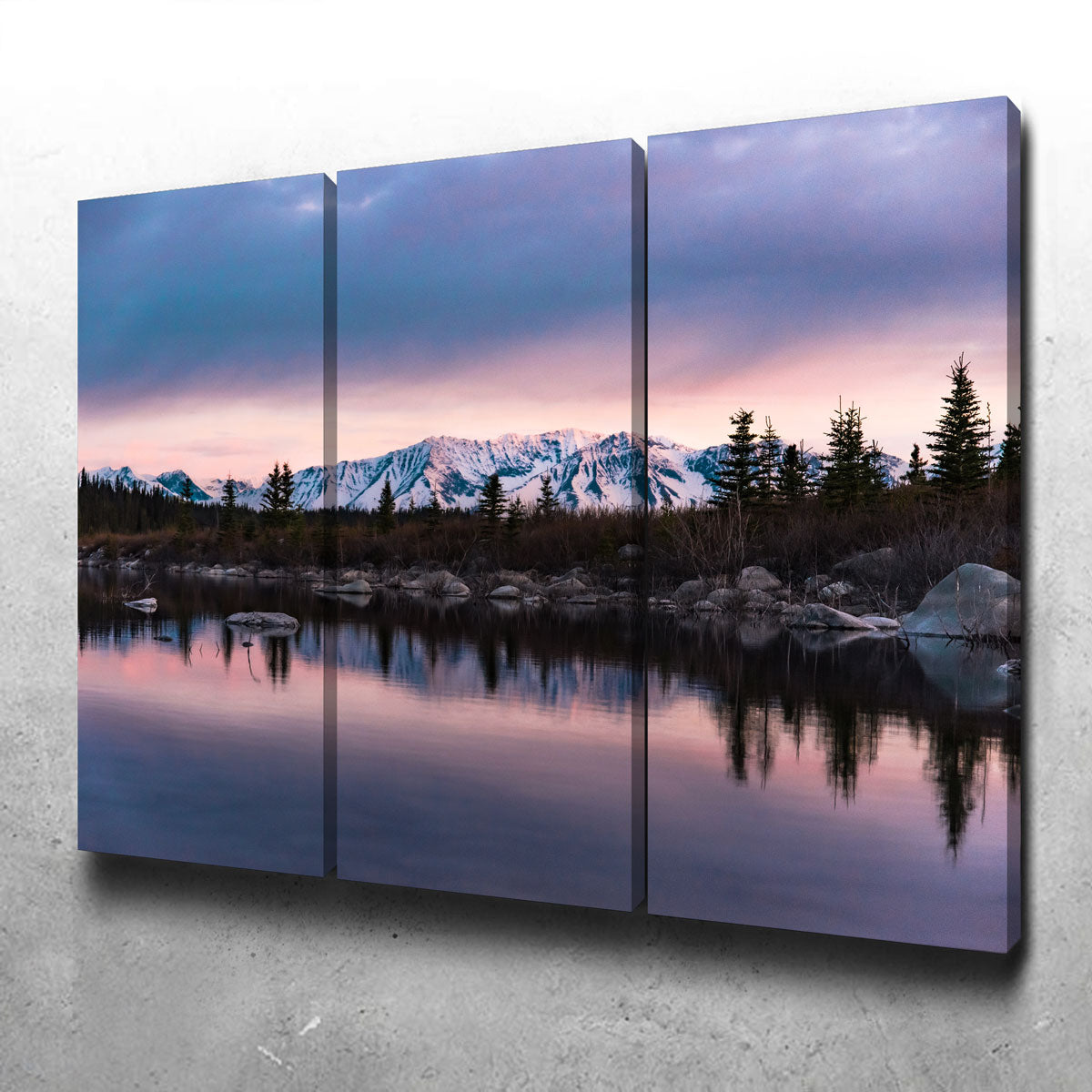 Purple Reflections Wall Art