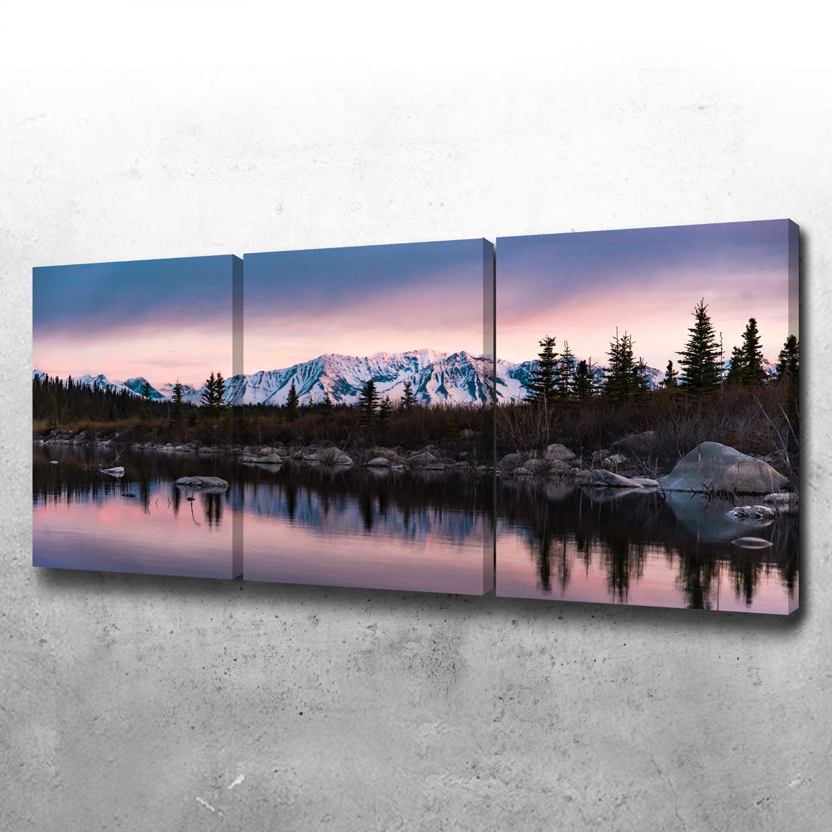 Purple Reflections Wall Art