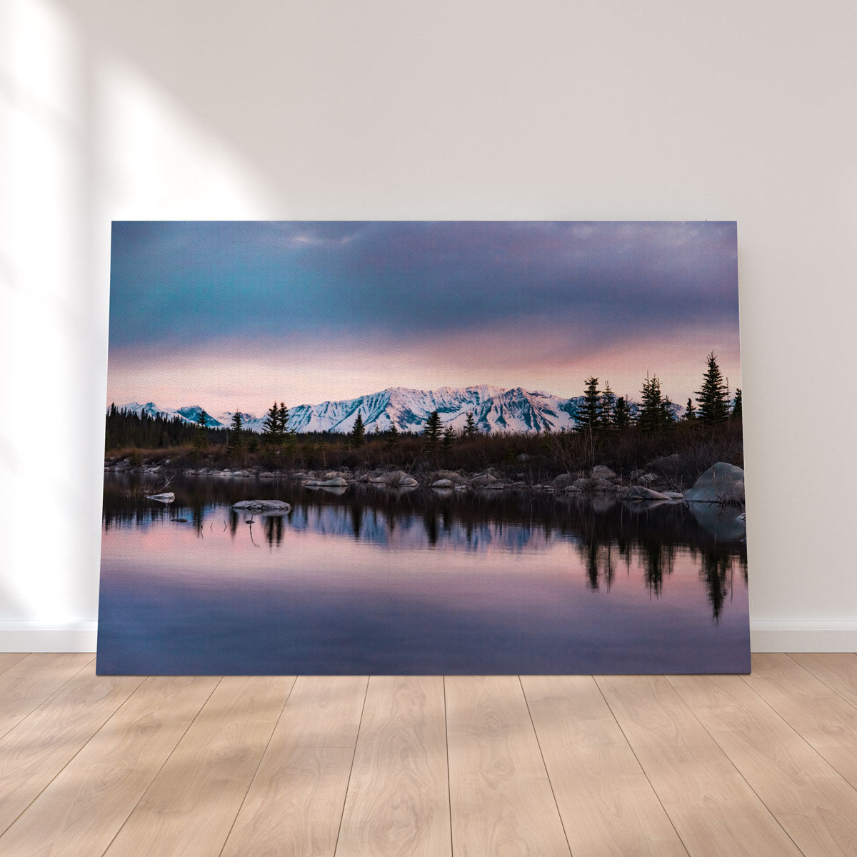 Purple Reflections Wall Art