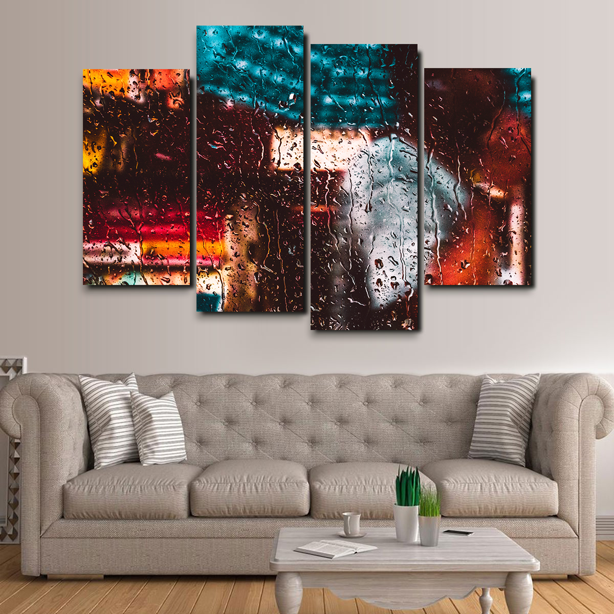 Rain Wall Art