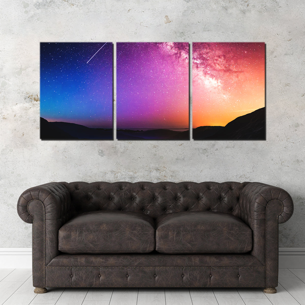Rainbow Night Wall Art