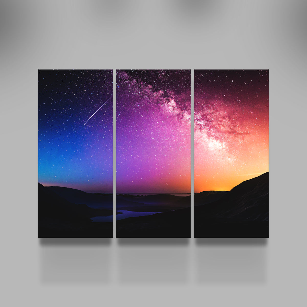 Rainbow Night Wall Art