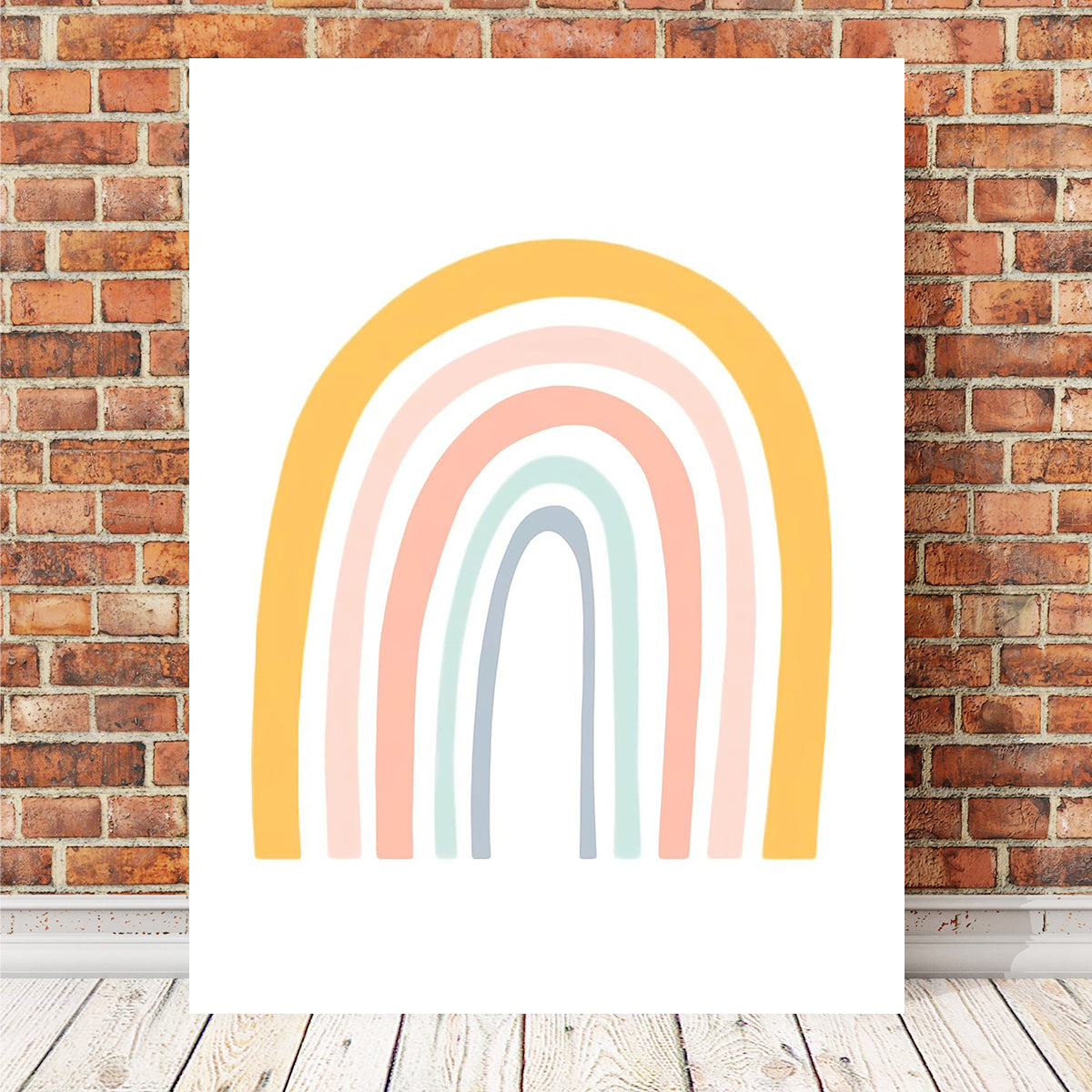 Rainbow Pastel Wall Art