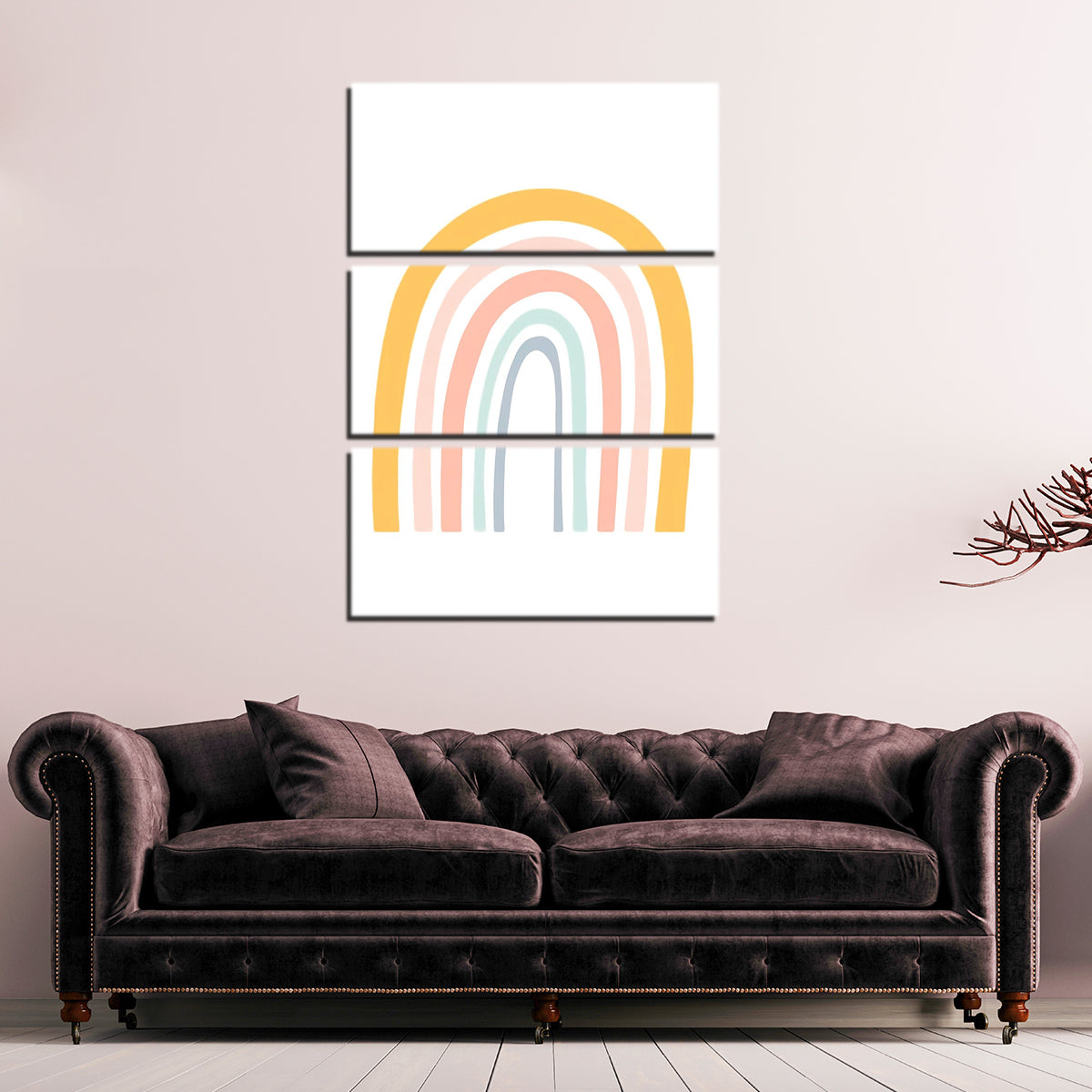 Rainbow Pastel Wall Art
