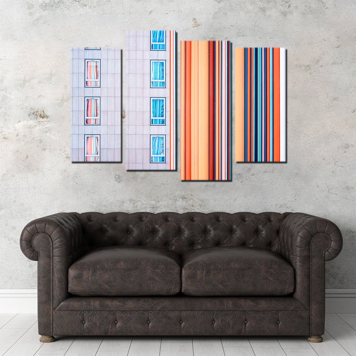Rainbow Reflection Wall Art