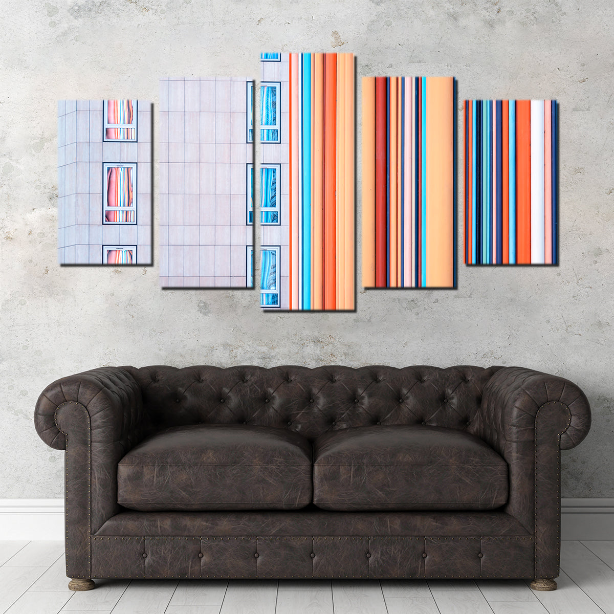 Rainbow Reflection Wall Art