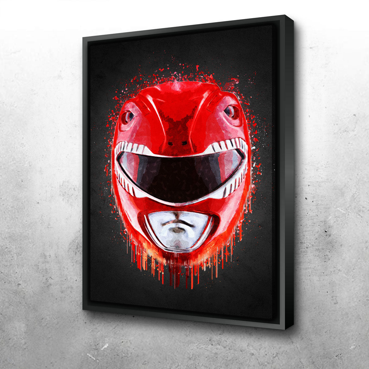 Red Ranger Portrait Wall Art