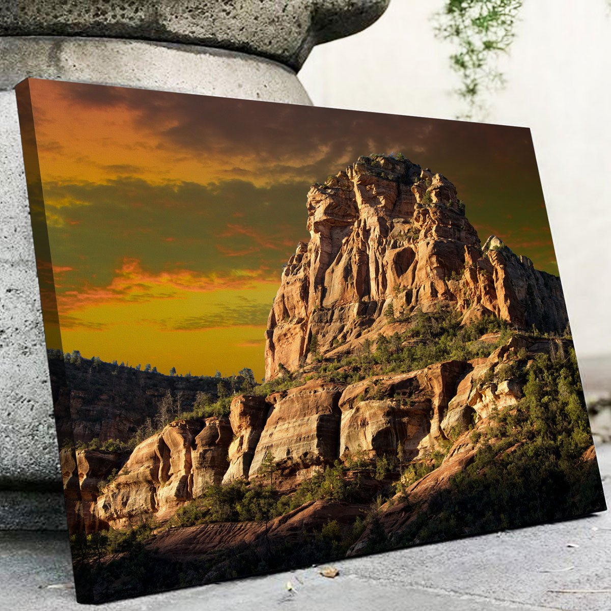 Red Rock Mountain in Sedona Wall Art