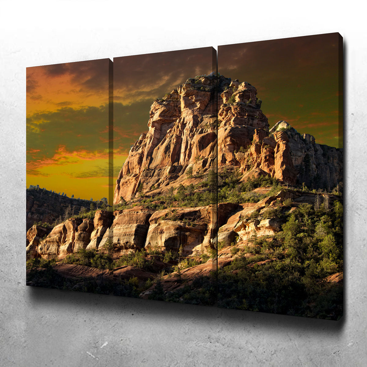 Red Rock Mountain in Sedona Wall Art