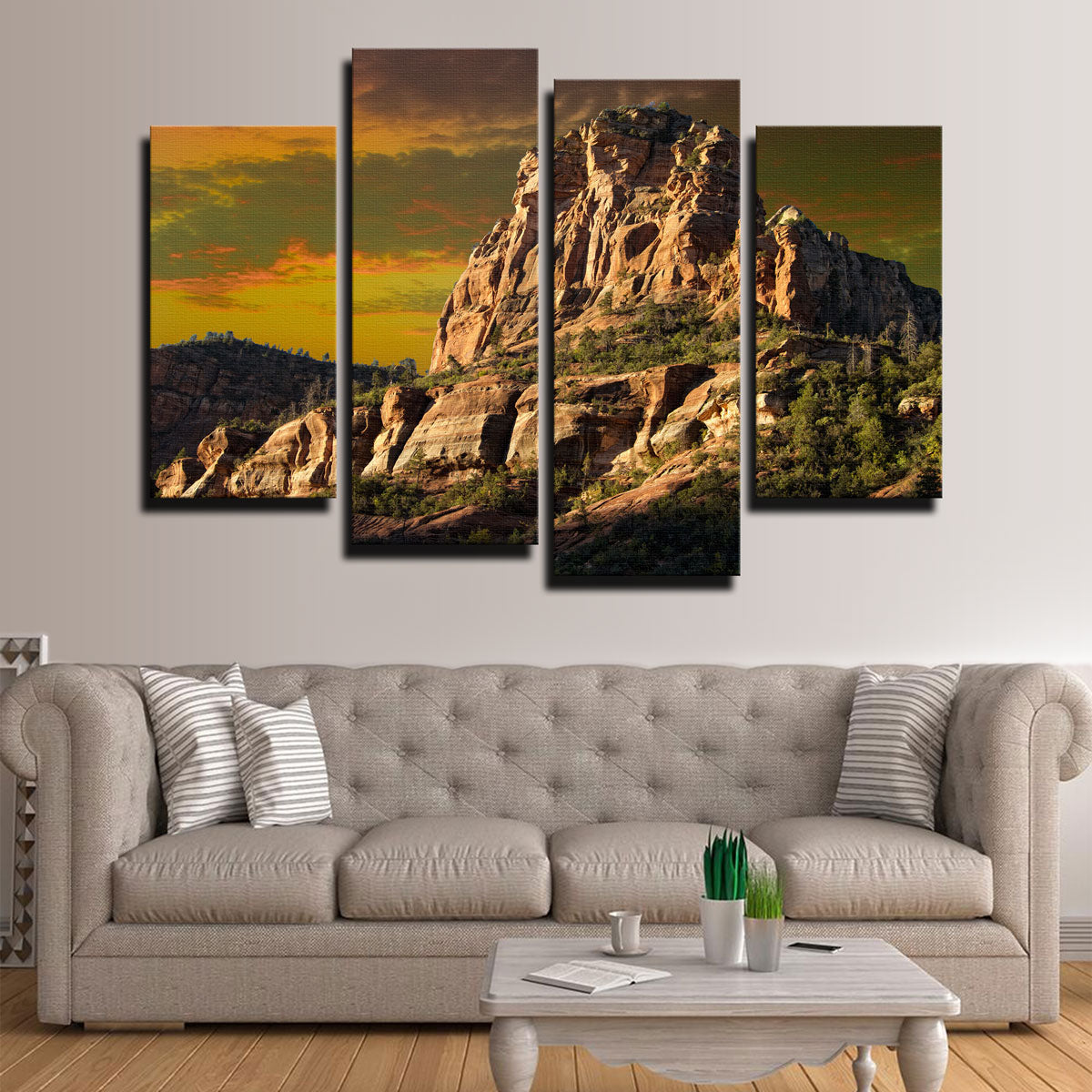 Red Rock Mountain in Sedona Wall Art