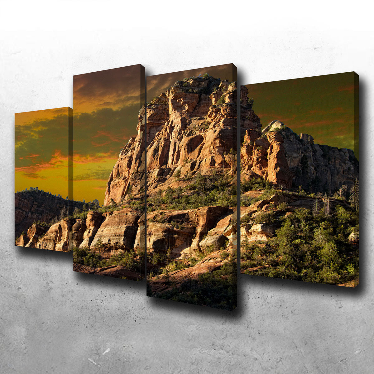 Red Rock Mountain in Sedona Wall Art