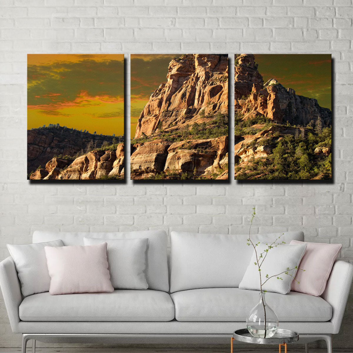 Red Rock Mountain in Sedona Wall Art