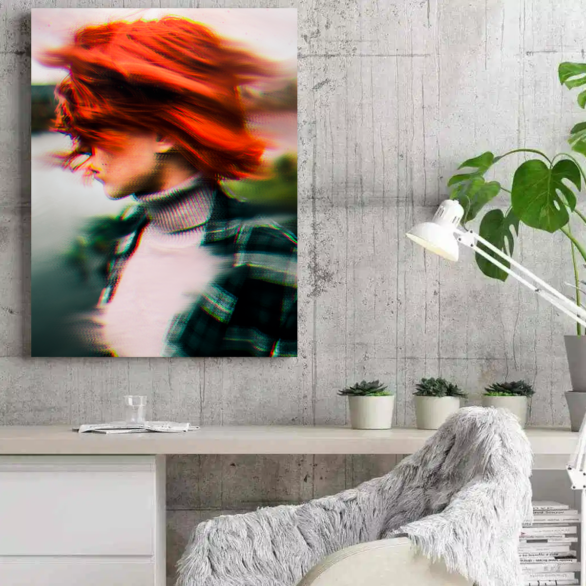 Redhead Wall Art