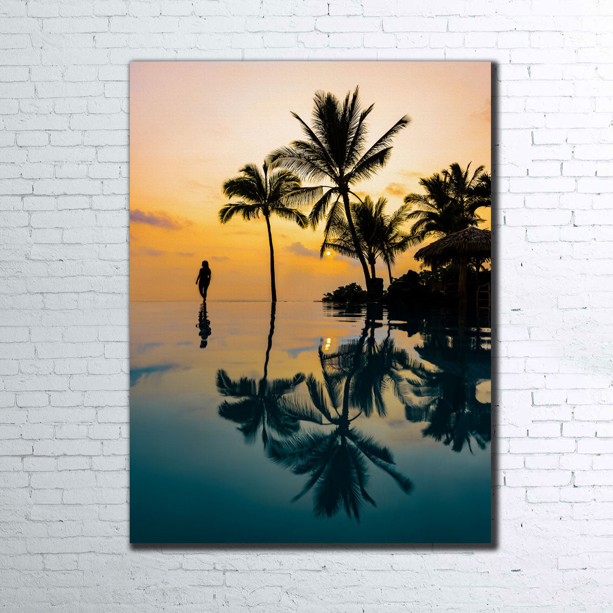 Relaxation Sunset Wall Art