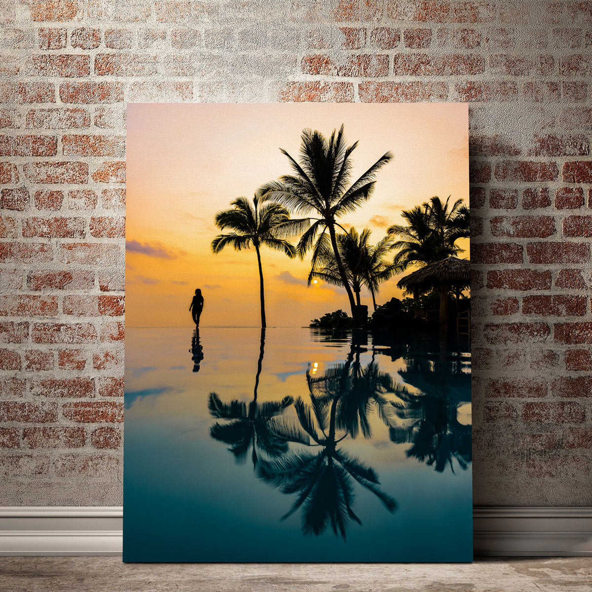 Relaxation Sunset Wall Art