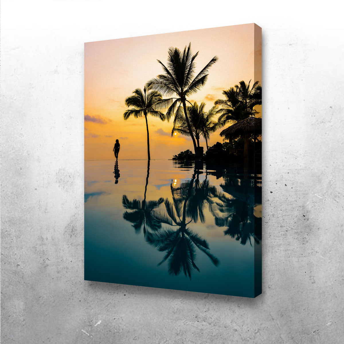 Relaxation Sunset Wall Art