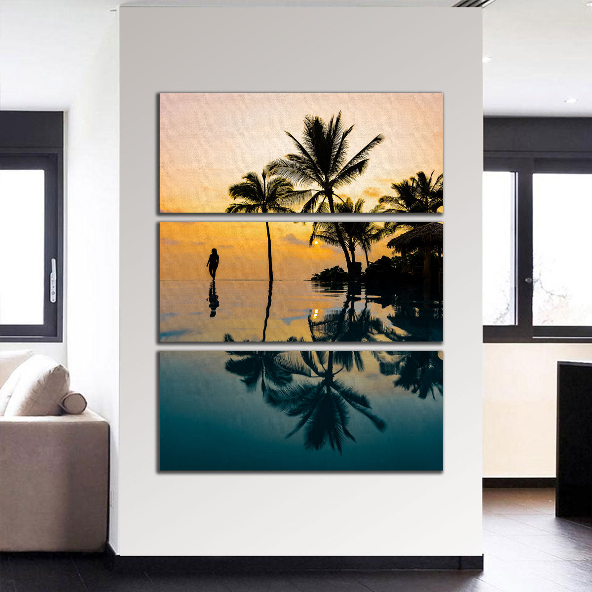 Relaxation Sunset Wall Art