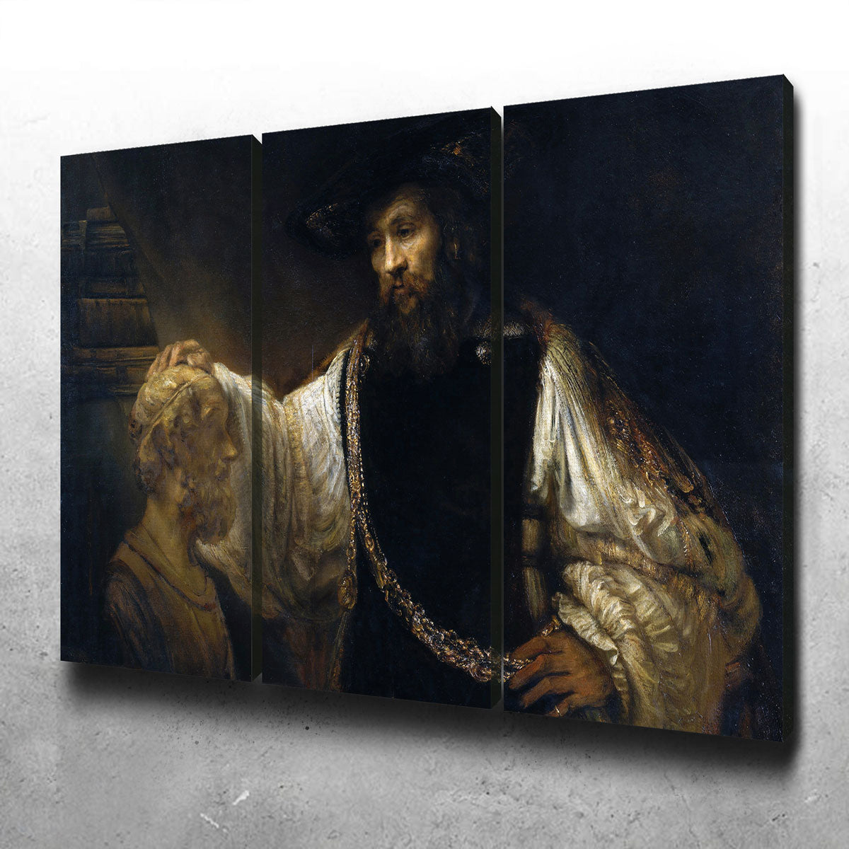 Aristotle with a Bust of Homer Wall Art