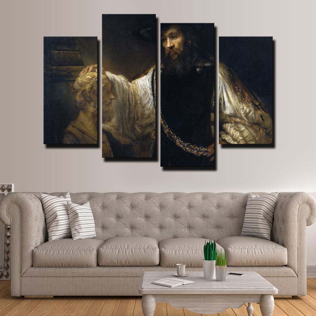 Aristotle with a Bust of Homer Wall Art