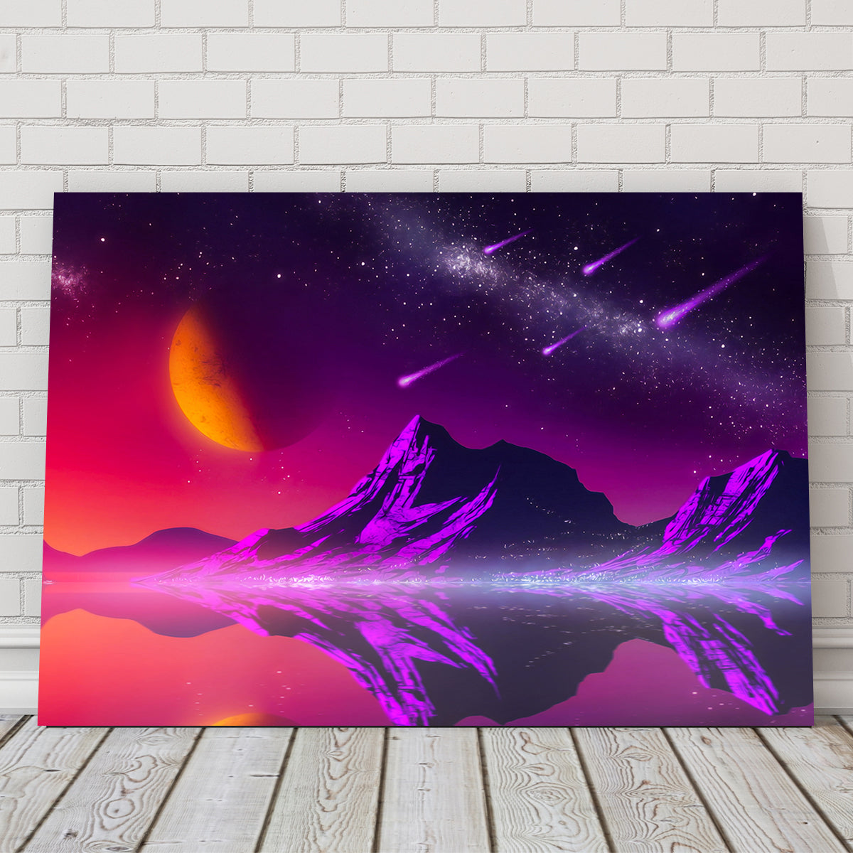 Retro Comets Wall Art