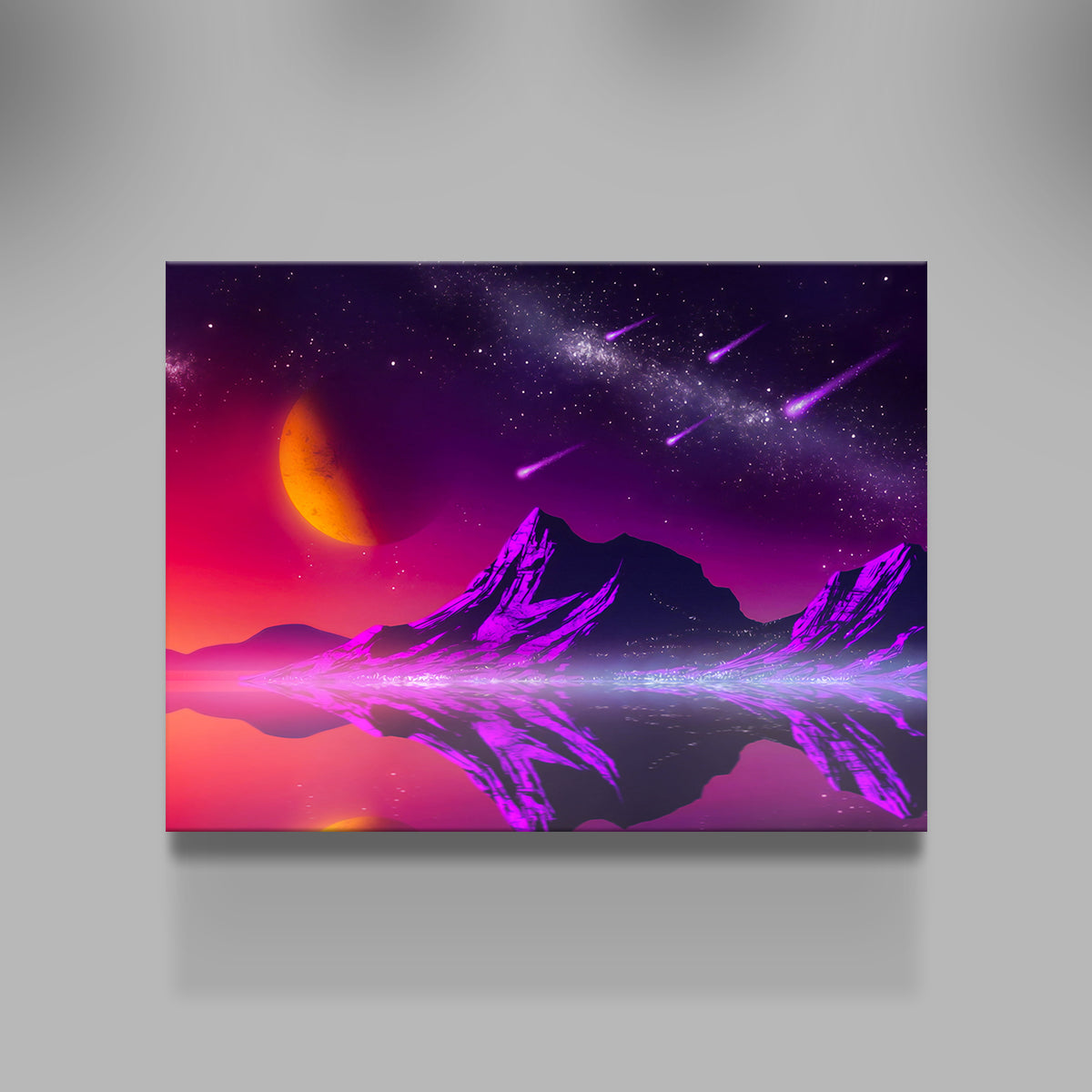 Retro Comets Wall Art