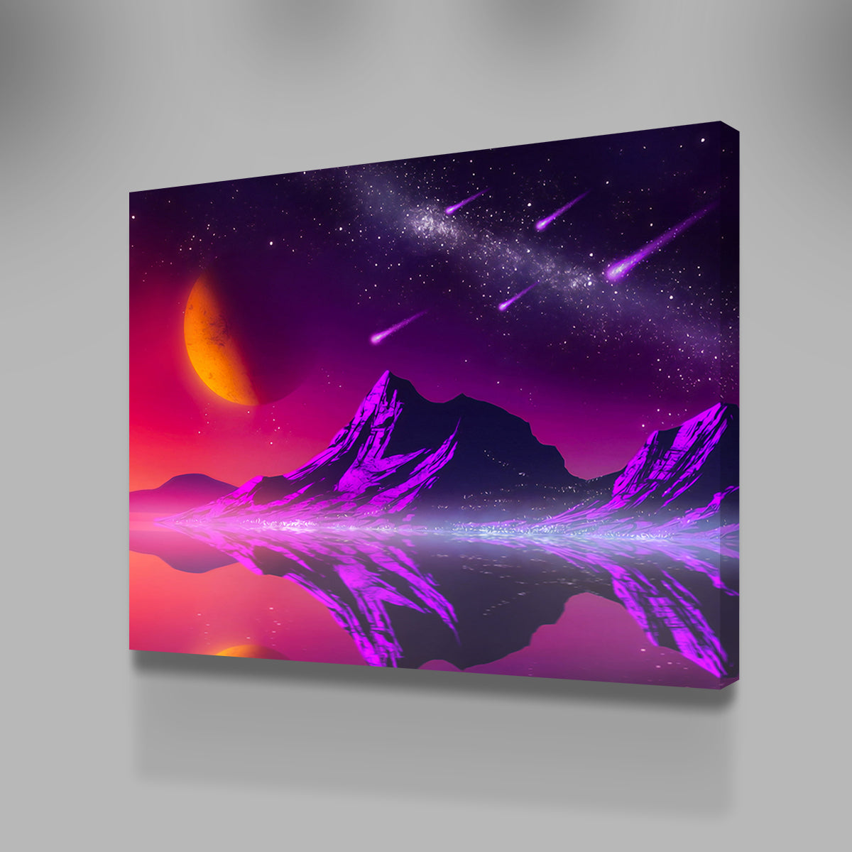 Retro Comets Wall Art