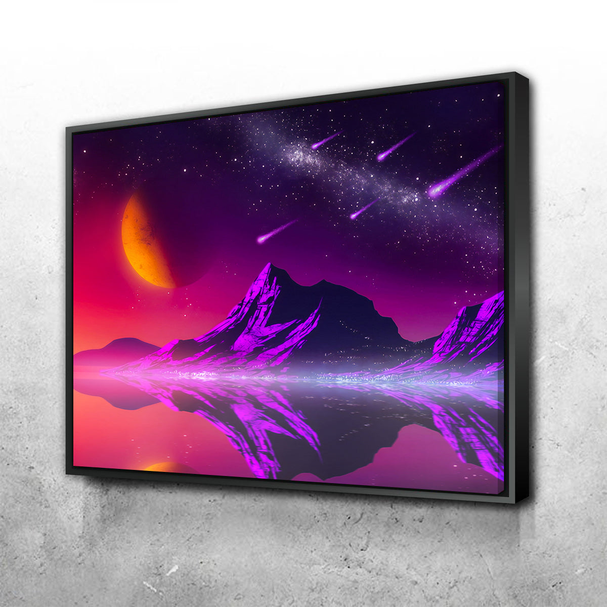 Retro Comets Wall Art