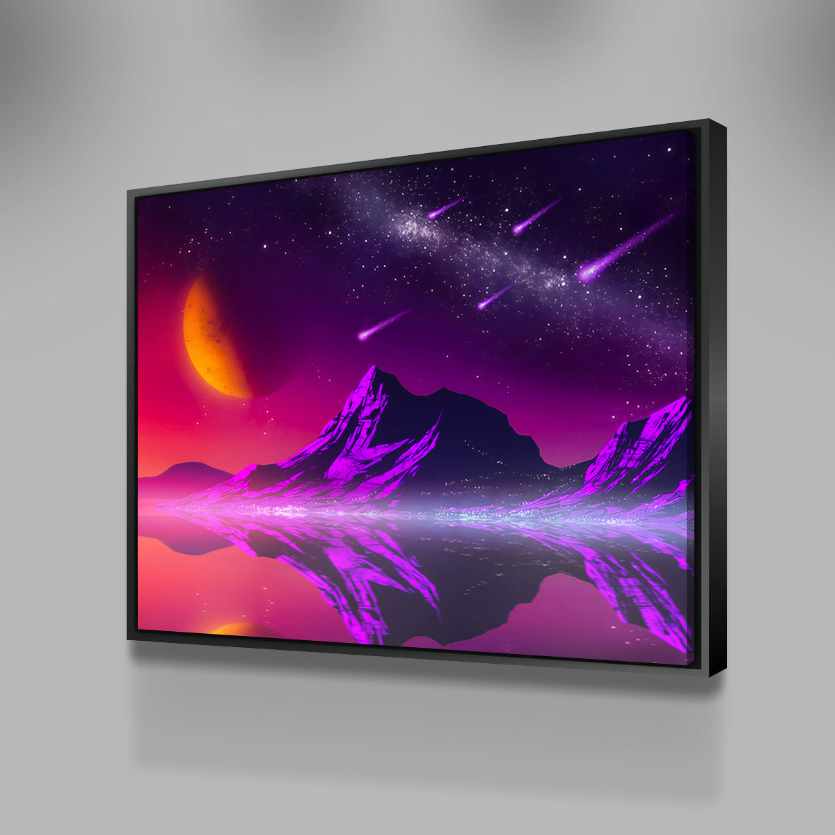 Retro Comets Wall Art