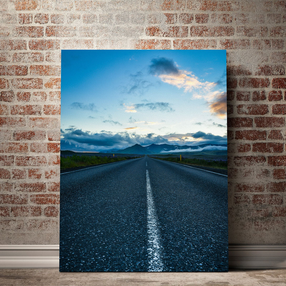 Road to Giants Canvas Wall Art